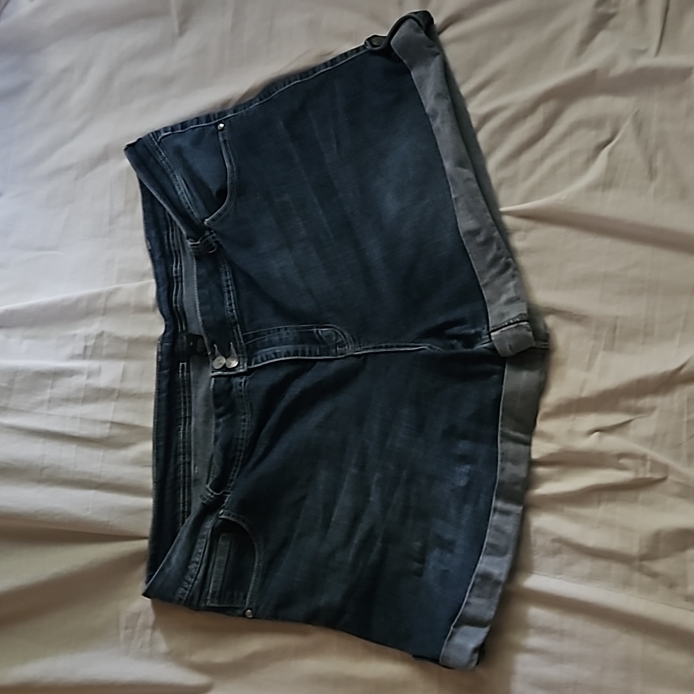 Lane Bryant denim shorts